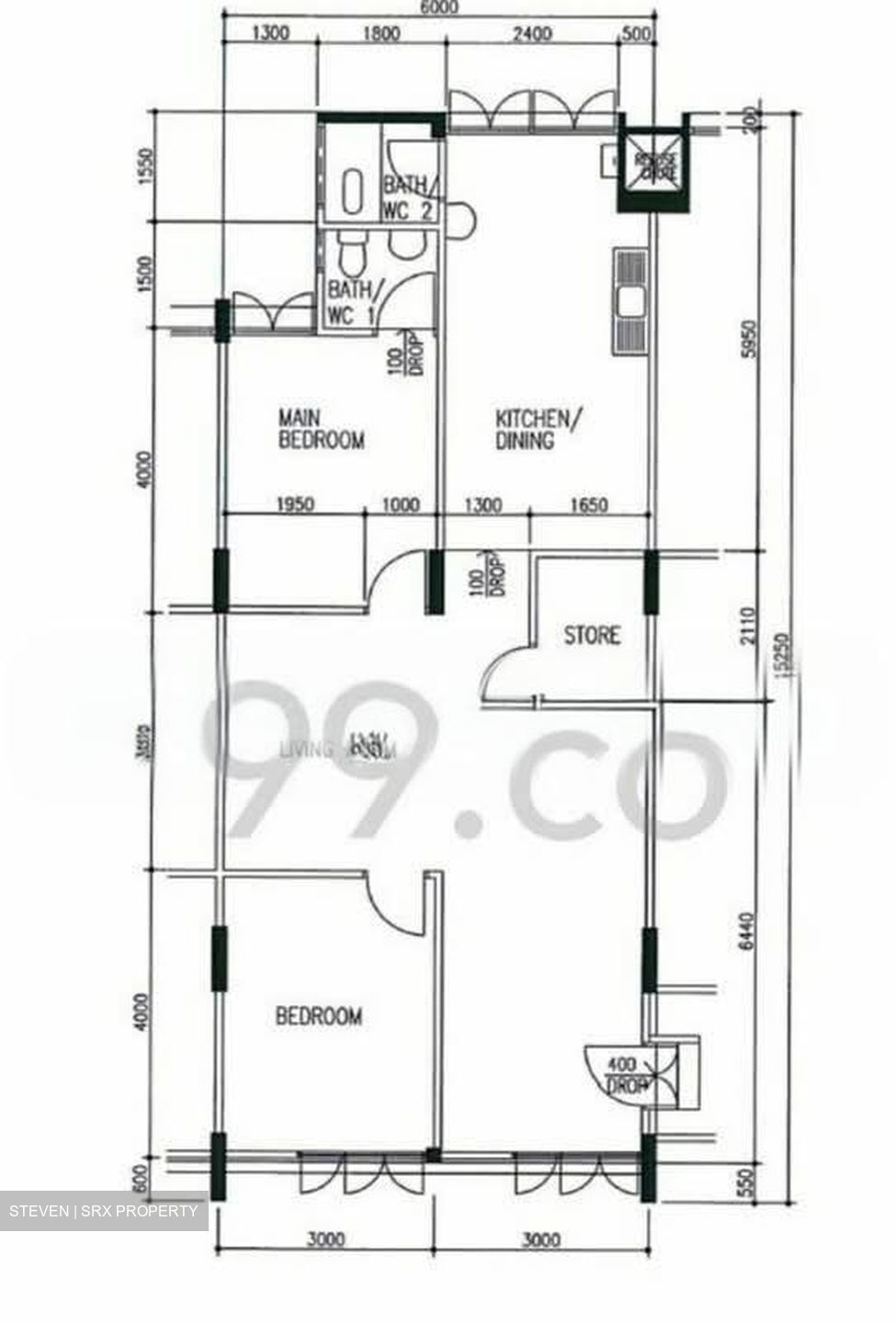 Blk 704 West Coast Road (Clementi), HDB 3 Rooms #578829561